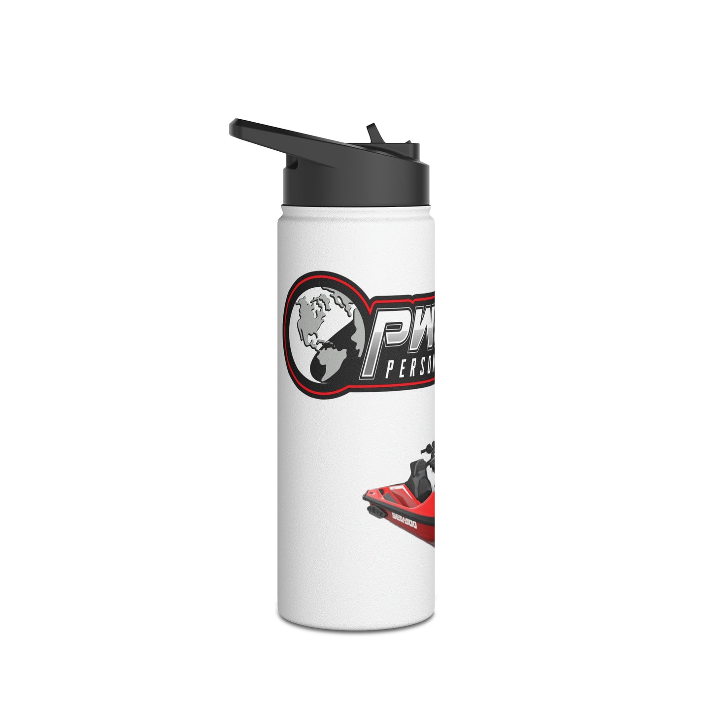 PWCWORLD Stainless Steel Water Bottle, Standard Lid