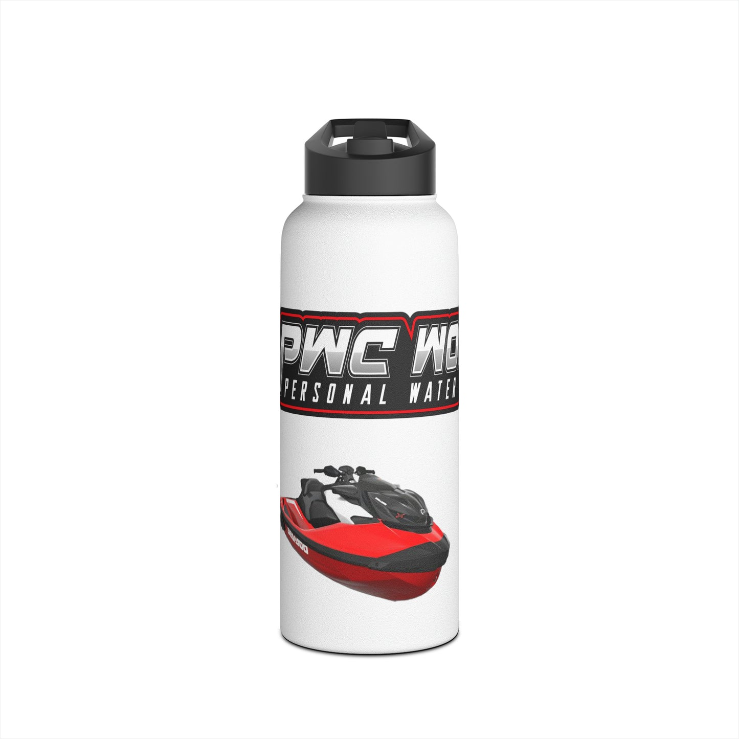 PWCWORLD Stainless Steel Water Bottle, Standard Lid