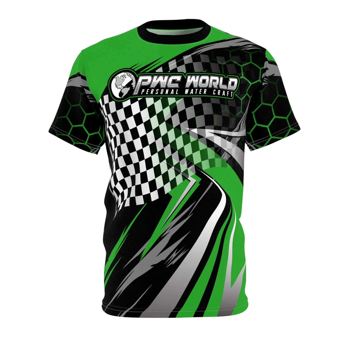 PWCWORLD GREEN LOGO TEAM Unisex Tee Shirt