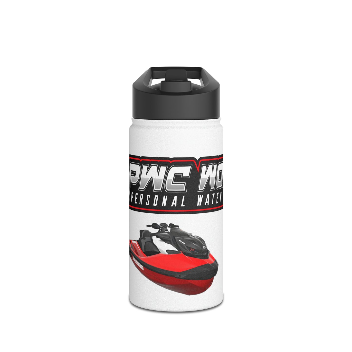 PWCWORLD Stainless Steel Water Bottle, Standard Lid